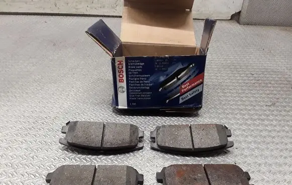 Opel Frontera B Brake pads (rear) 0986424367