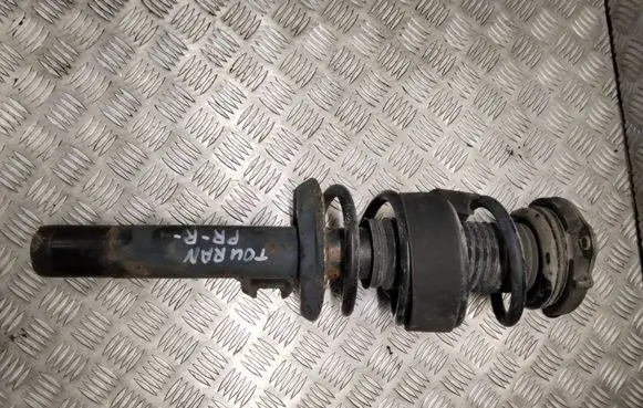 Volkswagen Touran I Front shock absorber with coil spring 