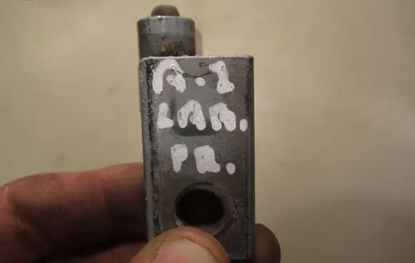 Audi A2 Front door upper hinge