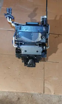 Interior heater climate box assembly