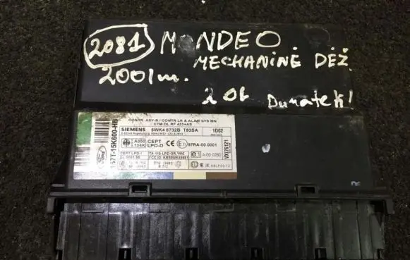 Ford Mondeo Mk III Comfort/convenience module 1s7t15k600hb 1s7t-15k600-hb