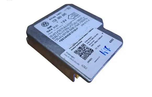 Volkswagen Polo IV 9N3 Airbag control unit/module 1C0909605 26010215B 5WK43121