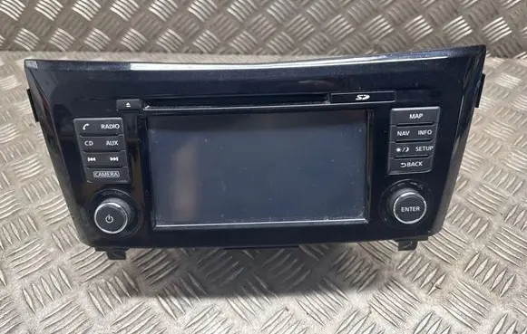 Nissan Qashqai Radio/CD/DVD/GPS head unit 259154ET2A 001301003107E LCN2K70B