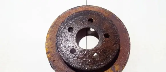 Opel Sintra Rear brake disc neventiliuojamas