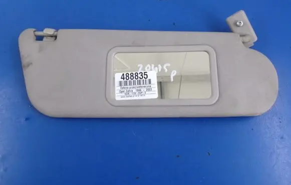 Opel Zafira A Sun visor