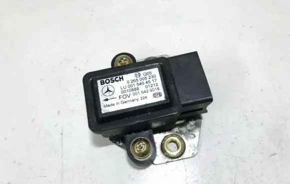 Mercedes-Benz S W220 ESP acceleration yaw rate sensor 0265005230 0015404517