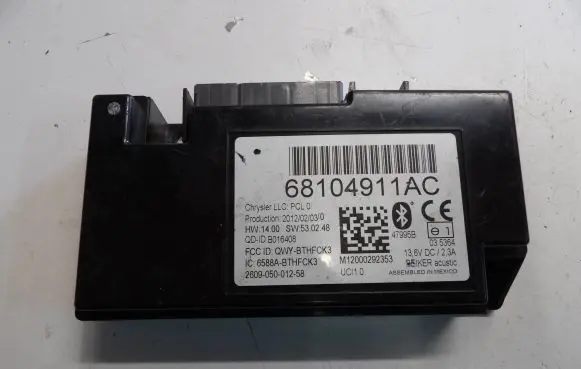 Jeep Compass Other control units/modules 68104911AC 260905001258 201202030