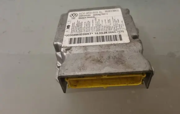 Volkswagen Jetta VI Airbag control unit/module 5C0959655C 5WK44285 05H014S0613