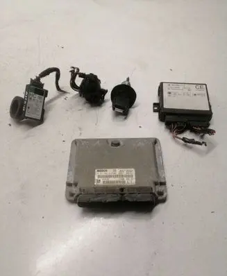 Opel Astra G Engine ECU kit and lock set 09131781 90589314 90519056