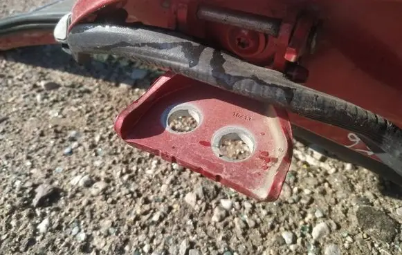 Citroen DS4 Rear door lower hinge