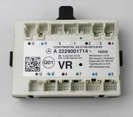 Mercedes-Benz C W205 Door control unit/module A2229001714