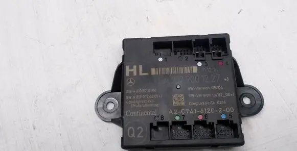 Mercedes-Benz E W212 Door control unit/module A2129001227 A2189010100 A2129024209