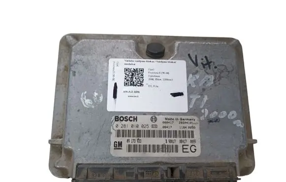 Opel Frontera B Engine control unit/module 0281010025 GM09173933