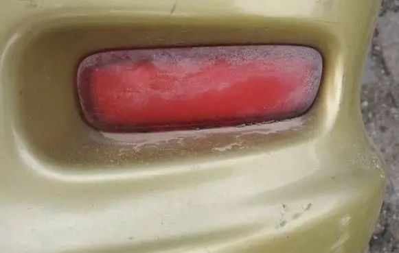 Peugeot 206 Rear tail light reflector 
