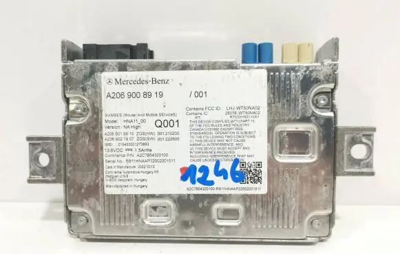 Mercedes-Benz A W176 Other control units/modules A2069008919
