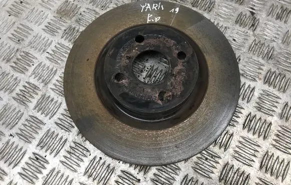 Toyota Yaris Front brake disc