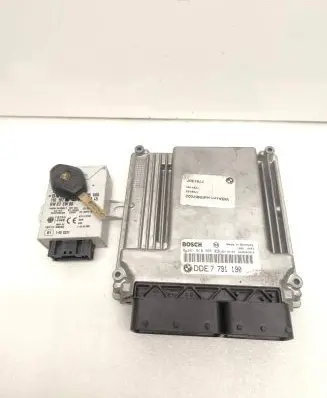 BMW 3 E46 Engine ECU kit and lock set 7791190 0281010565 18650443