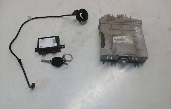 Volkswagen Sharan Engine ECU kit and lock set 028906021CG 0281001528 7mo953257f