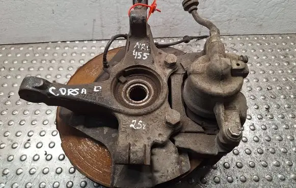 Opel Corsa D Front wheel hub spindle knuckle S25056455 55703154