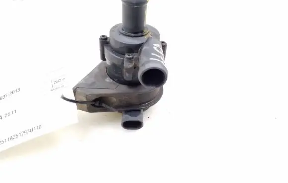 Electric auxiliary coolant/water pump