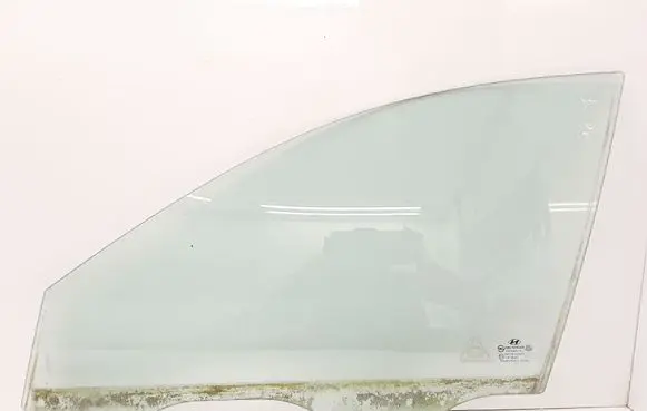 Hyundai Grandeur Front door window glass four-door 43R000384 DOT748 AS2