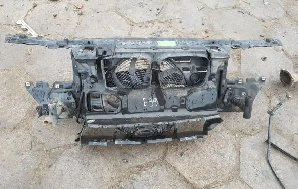 Porsche Boxster 987 Radiator support slam panel