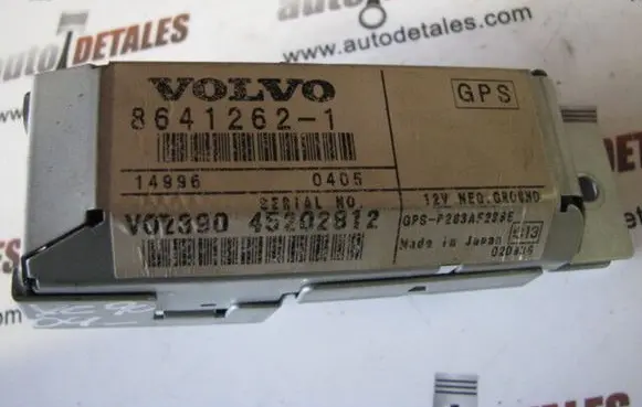 Volvo XC90 GPS navigation control unit/module 86412621