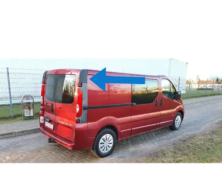 Opel Vivaro Rear/tail light trim molding 8200011484 91165735