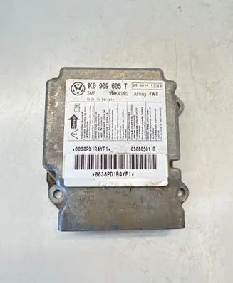 Volkswagen Golf V Airbag control unit/module 1K0909605T 5WK43412 0038PD1R4PF1