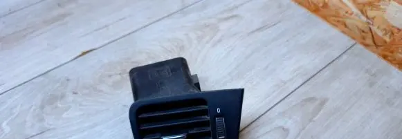 Dashboard side air vent grill/cover trim
