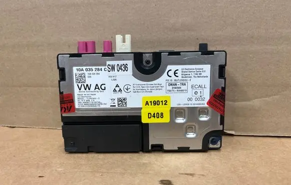 Volkswagen ID.3 Bluetooth control unit module 10A035284C 10A035284 SW0436