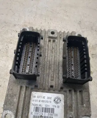 Fiat Punto (199) Engine control unit/module 51847330 0097274C