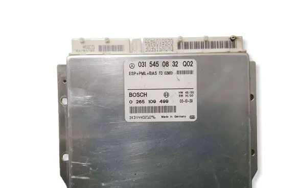 Mercedes-Benz E W210 ESP (stability system) control unit 0315450832 0265109499 DKDV44021096