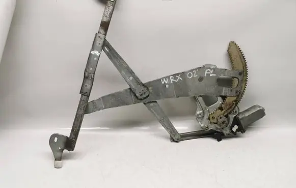 Front door window regulator with motor