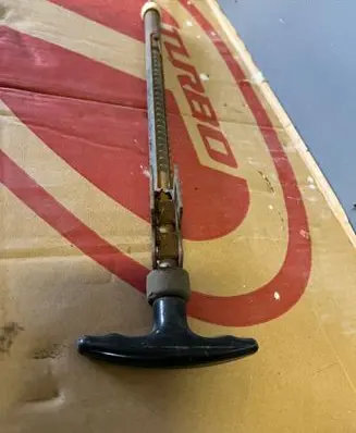 Opel Rekord C Hand brake release cable 
