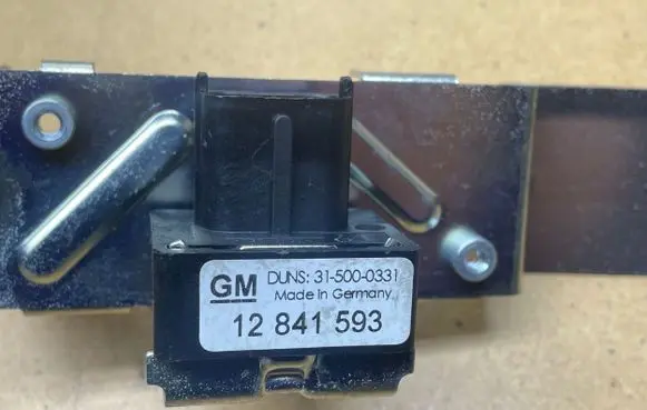 Opel Insignia A ESP acceleration yaw rate sensor 12841593