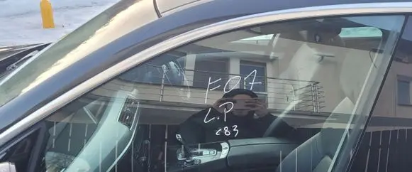 BMW 5 GT F07 Sliding door window/glass 