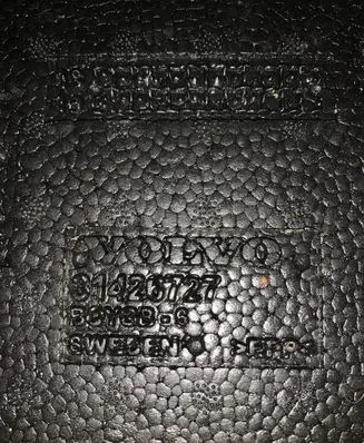 Volvo XC60 Trunk/boot mat liner 31426727