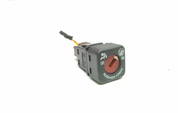 Passenger airbag on/off switch