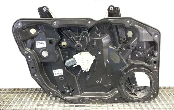 Volkswagen Touareg II Front door window regulator with motor 
