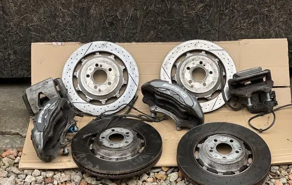 Mercedes-Benz S C217 Brake discs and calipers set 360X26