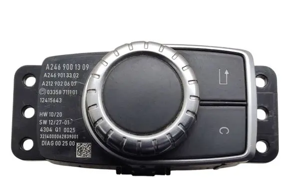 Mercedes-Benz CLA C117 X117 W117 Multifunctional control switch/knob A2469001309 A2469013302 A2129020607