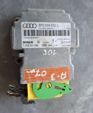 Audi A3 S3 8P Airbag control unit/module 8P0959655C 0285001666