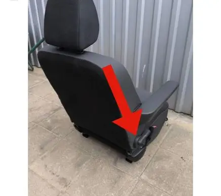 Renault Master III Seat adjustment handle 7700800766
