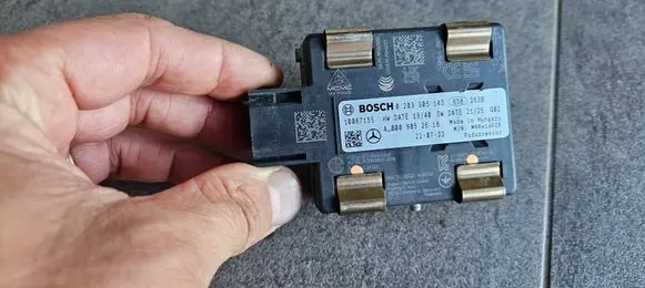 Mercedes-Benz C W205 Distronic sensor radar 0203305143 A0009052616 10067155