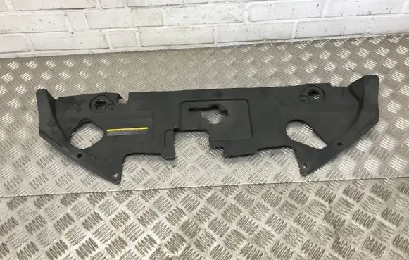 Engine bonnet/hood lock trim molding