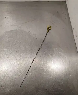 Oil level dip stick