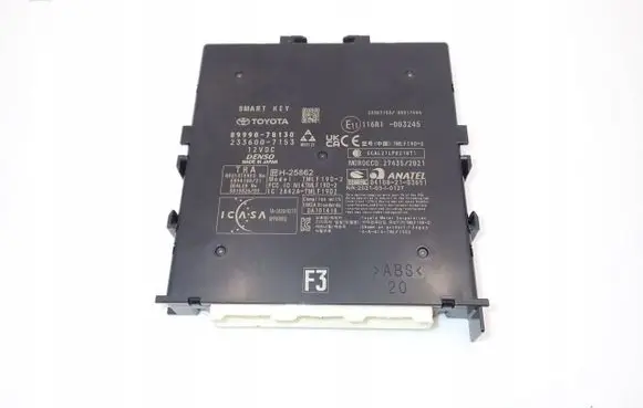 Lexus NX Keyless (KESSY) go control unit/module 8999078130 116RI003245 041082103651