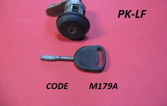 Ford Escort Front door lock (next to the handle) M179A