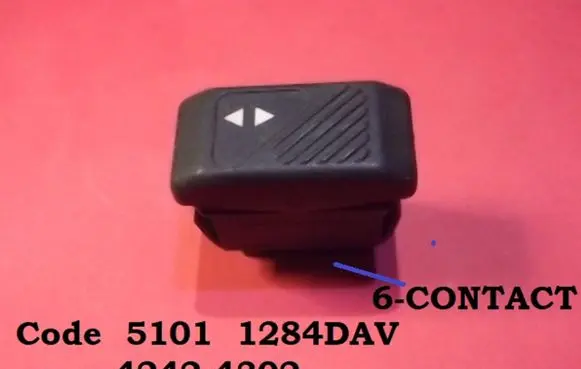Renault Espace I Electric window control switch 5101 1284DAV
